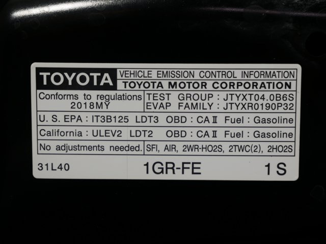 Certified Used 2018 Midnight Black Metallic Toyota TRD Pro image 32