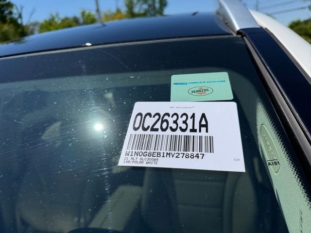 Certified Used 2021 Polar White Mercedes-Benz GLC 300 image 6