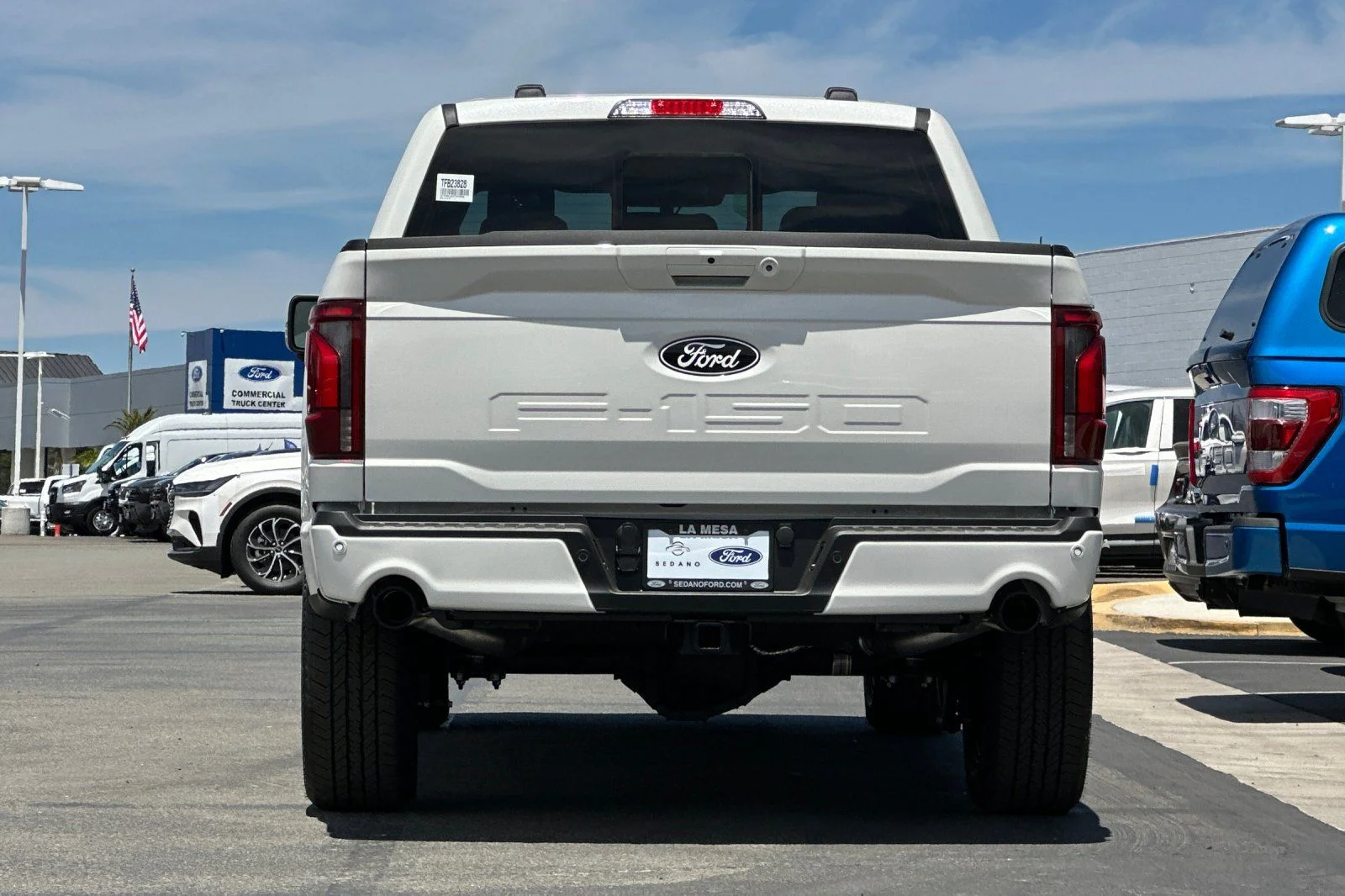New 2026 Star White Metallic Tri-Coat Ford Lariat® image 4