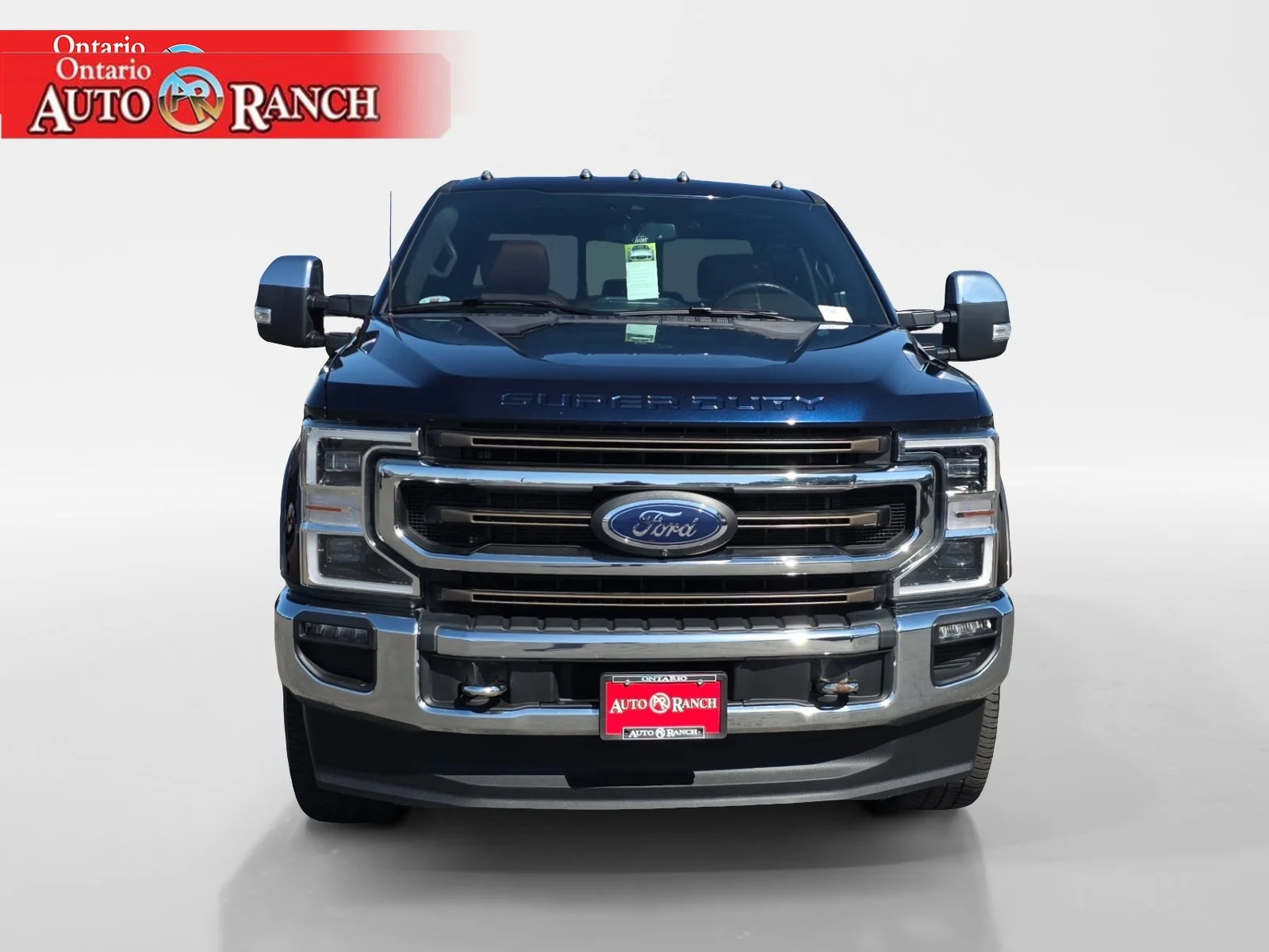 Used 2022 Antimatter Blue Metallic Ford King Ranch image 8
