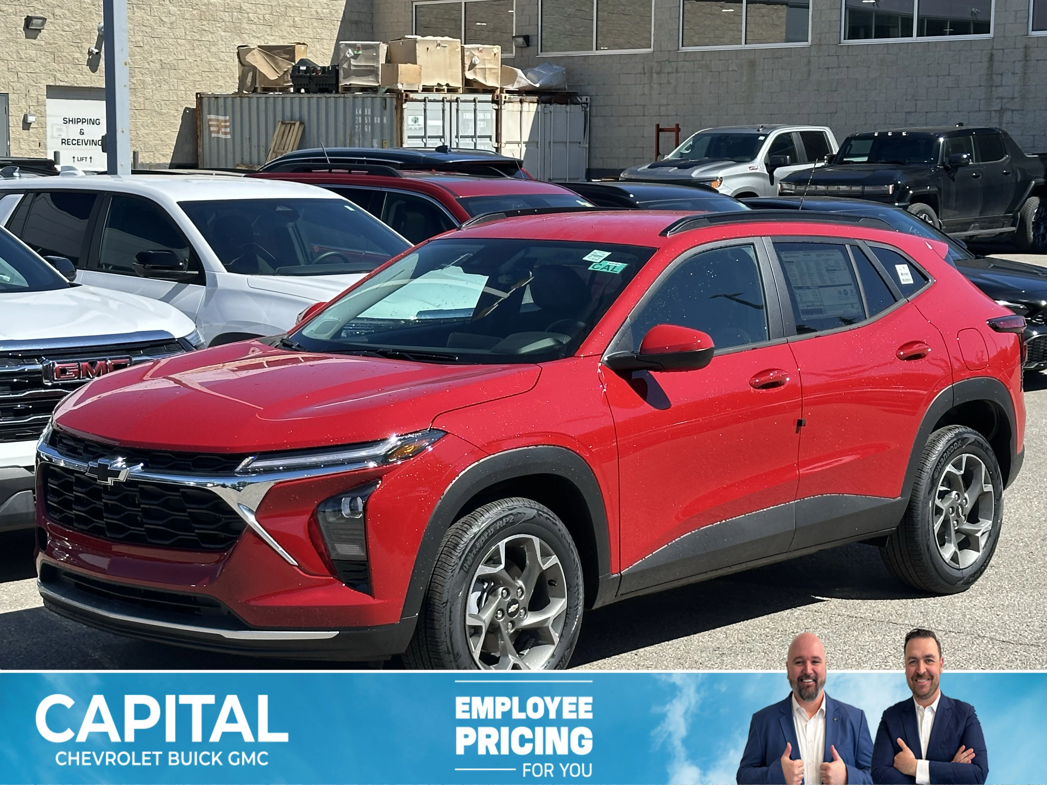 New 2026 Apex Red Chevrolet LT image 1