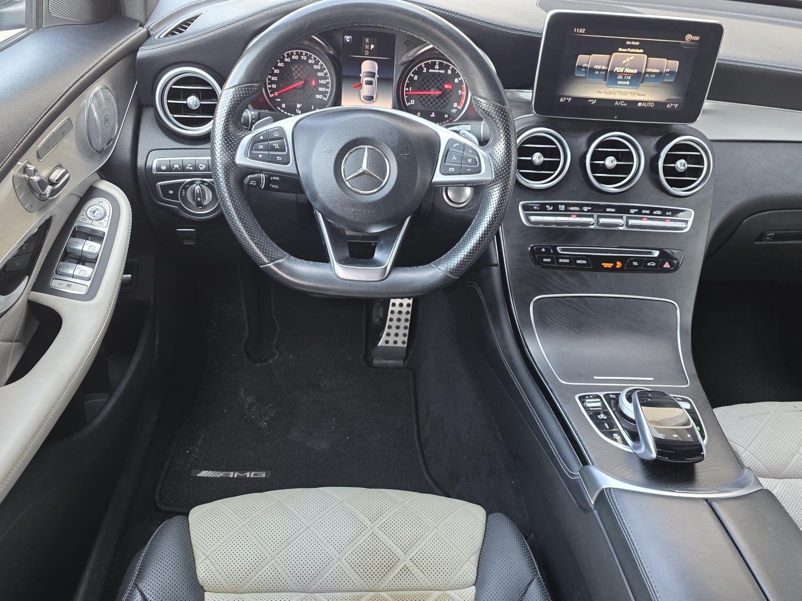 Used 2018 Obsidian Black Metallic Mercedes-Benz GLC 43 AMG® Coupe image 11