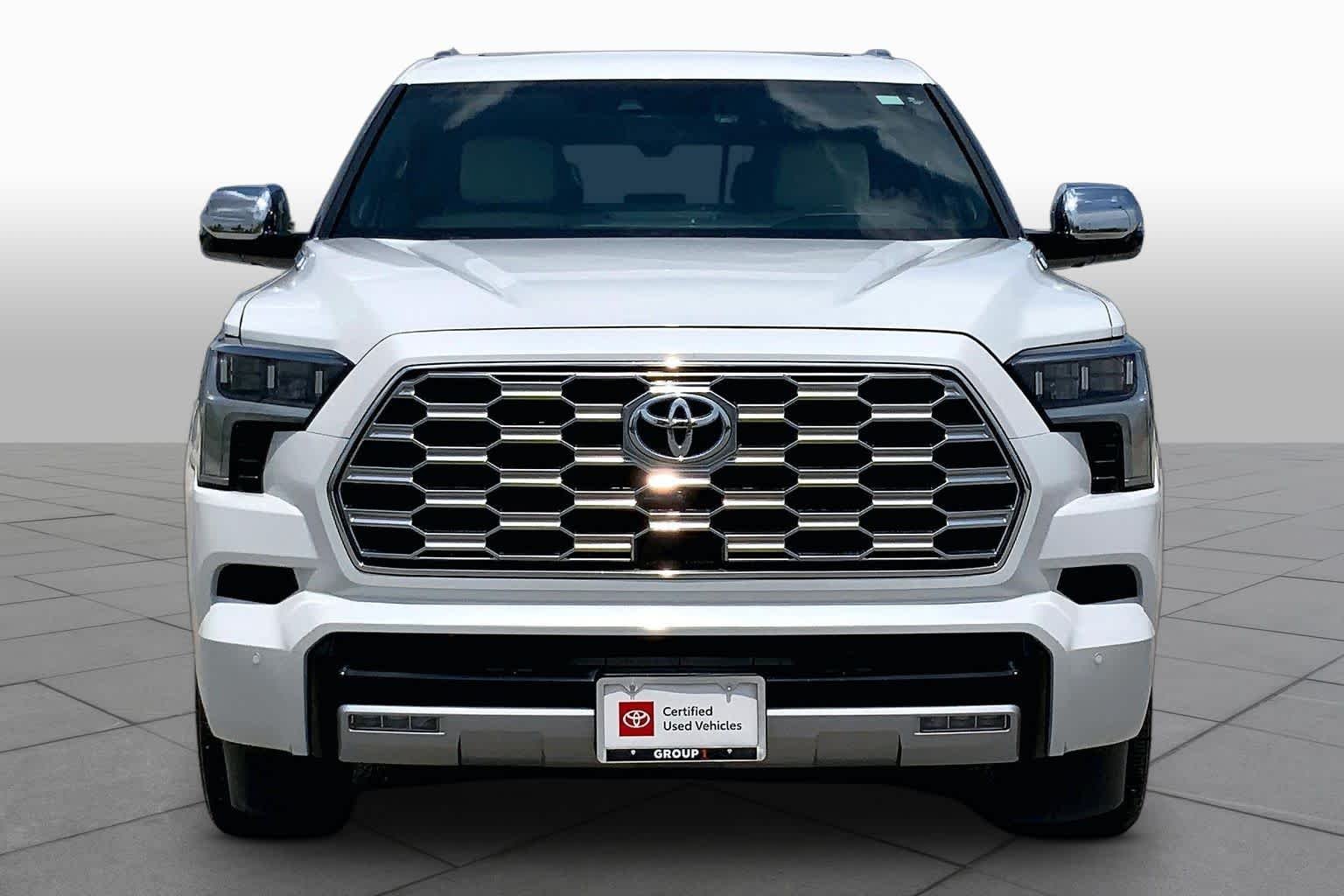 Used 2023 Wind Chill Pearl Toyota Capstone image 4