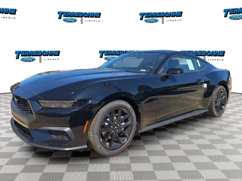 New 2026 Shadow Black Ford EcoBoost® Fastback image 1