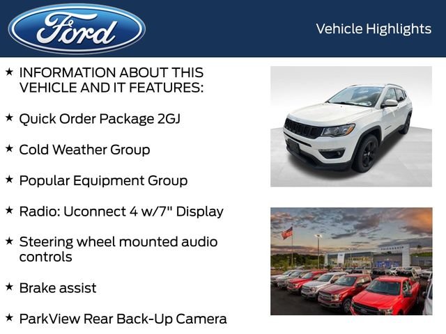 Used 2019 White Jeep Latitude image 5