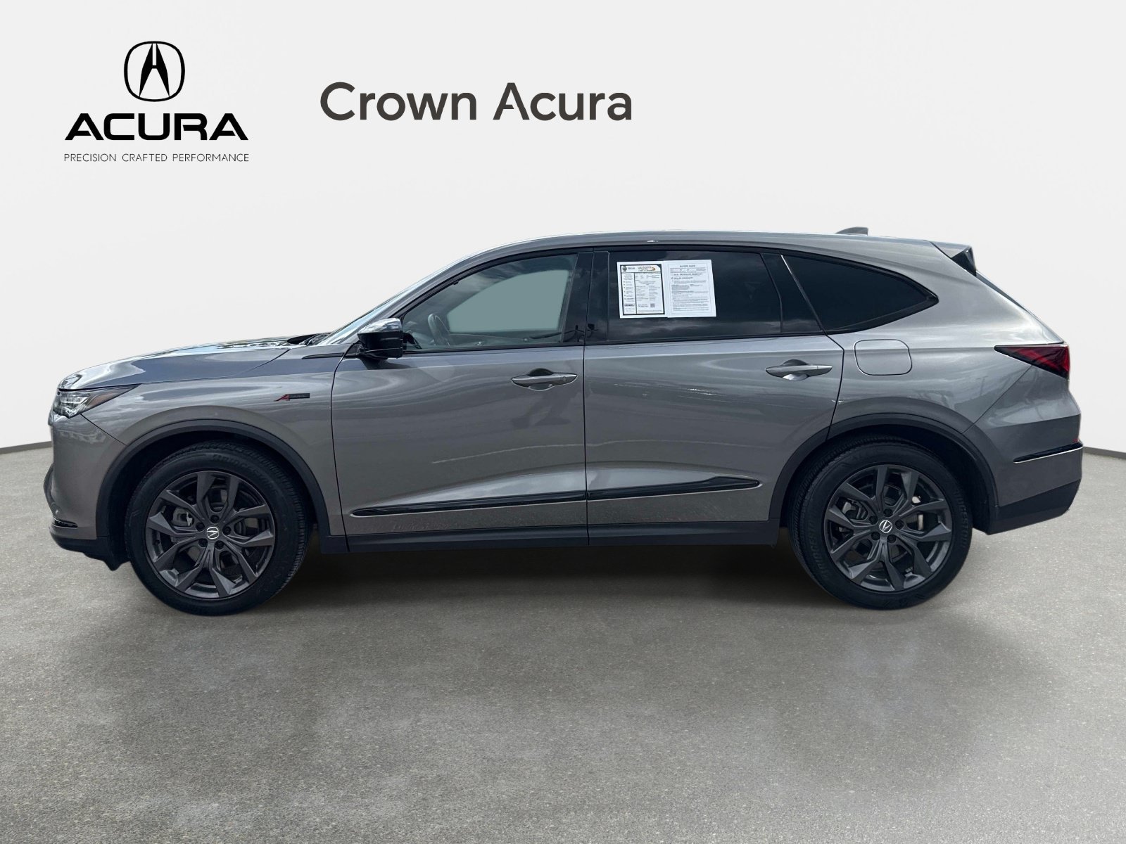Used 2024 Liquid Carbon Metallic Acura w/A-Spec Package image 2