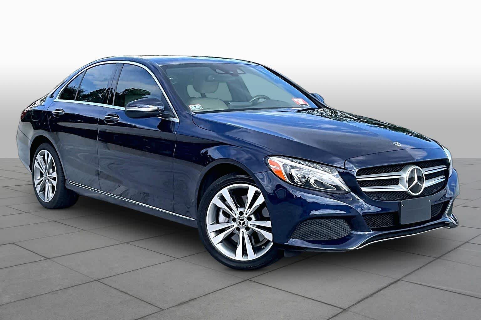 Used 2018 Lunar Blue Metallic Mercedes-Benz C 300 image 3