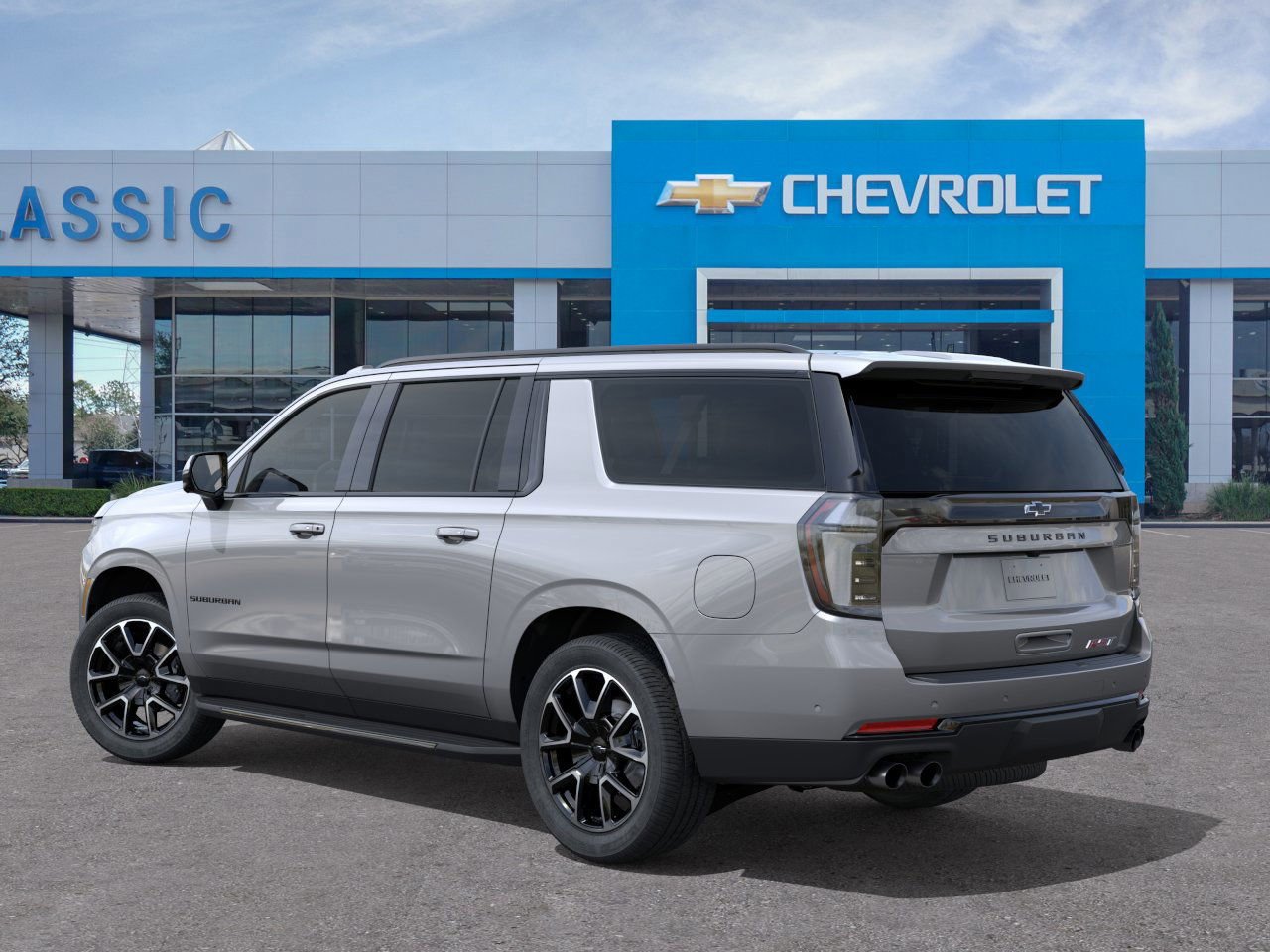 2026 Chevrolet Suburban RST Gray at Classic Elite Chevrolet Sugar Land