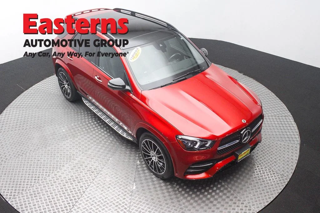 Used 2023 Red Mercedes-Benz GLE 450 image 3