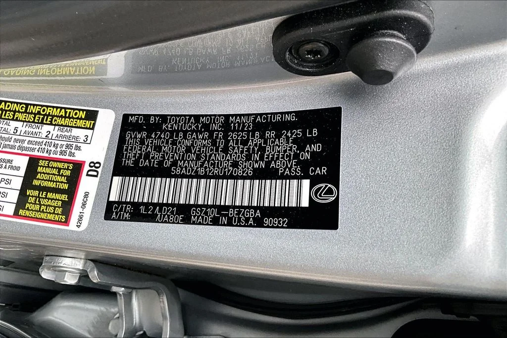 Used 2024 Silver Lexus 350 image 19