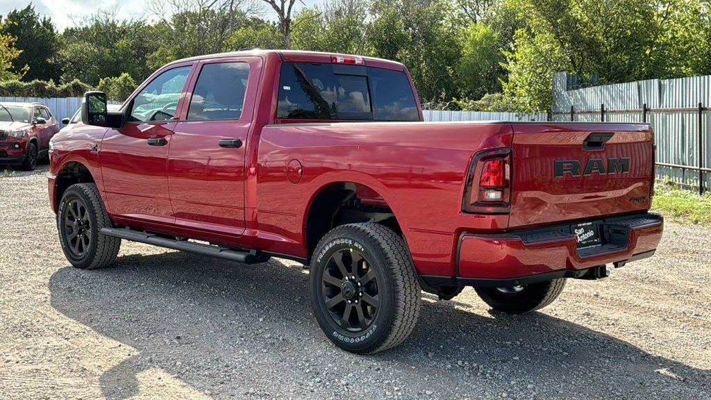 New 2027 Molten Red Pearl-Coat Paint RAM Black Express image 5