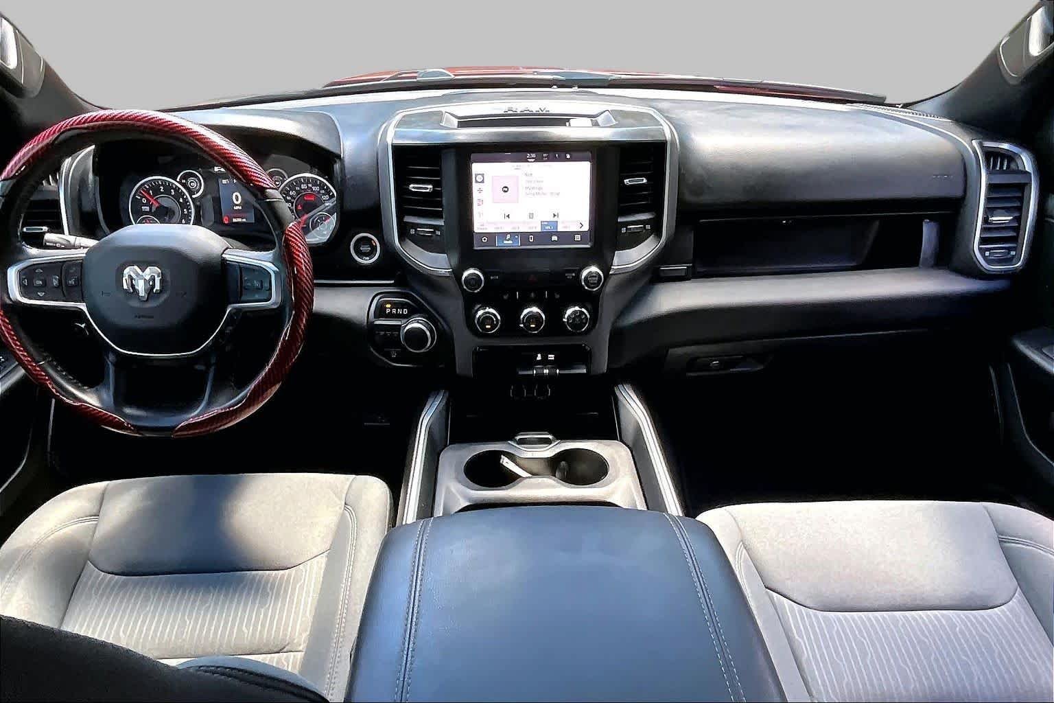 Used 2024 Flame Red Clearcoat Ram Big Horn image 16