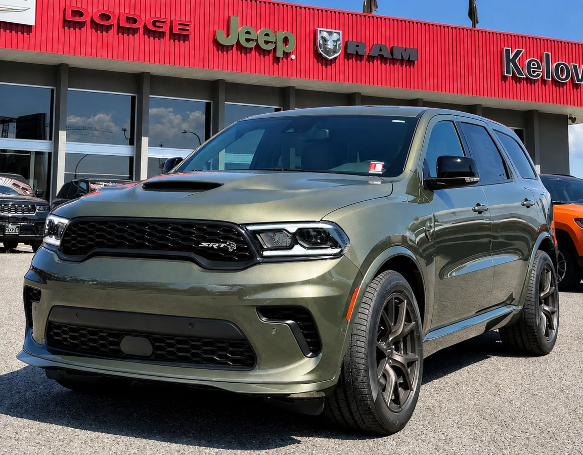 New 2026 Green Dodge Srt Hellcat image 1