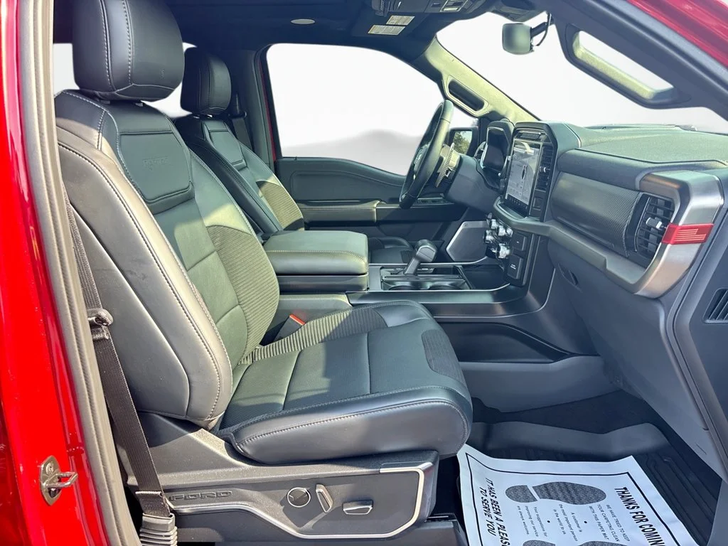 Certified Used 2023 Red Metallic Ford Raptor image 13