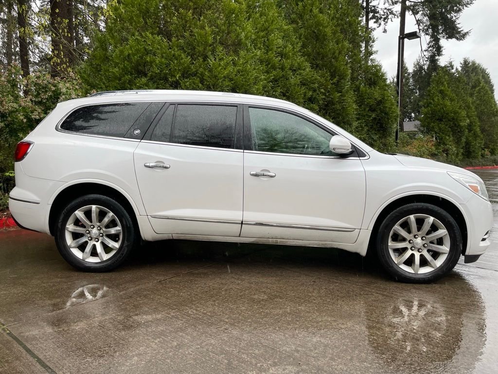 Used 2017 White Frost Tricoat Buick Premium Group image 3