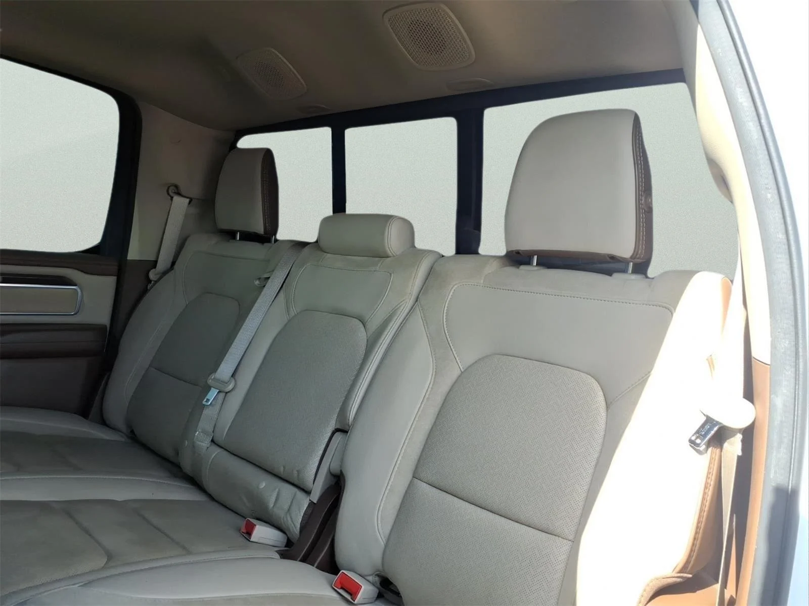 Used 2021 Bright White Clearcoat Ram Laramie image 11