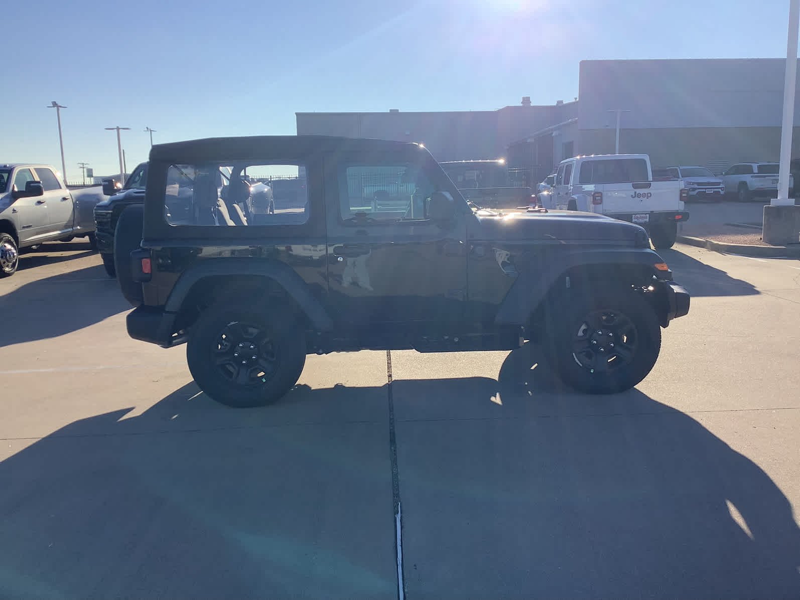New 2026 Black Clear-Coat Exterior Paint Jeep Sport image 7