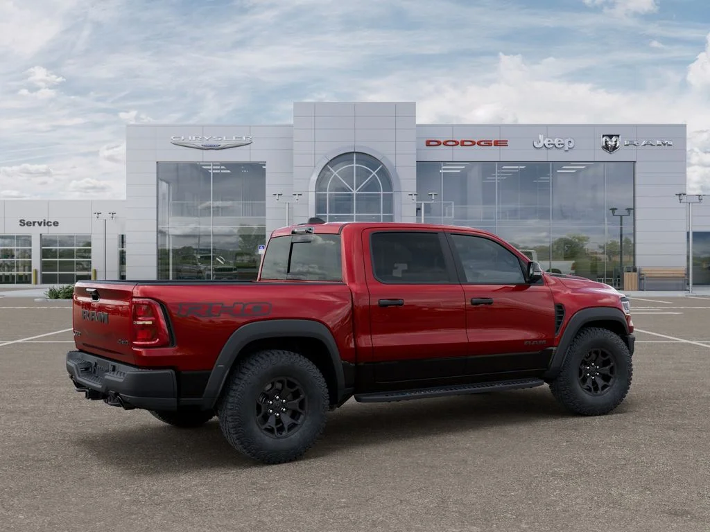 New 2026 Molten Red Pearl-Coat Exterior Paint RAM RHO image 4