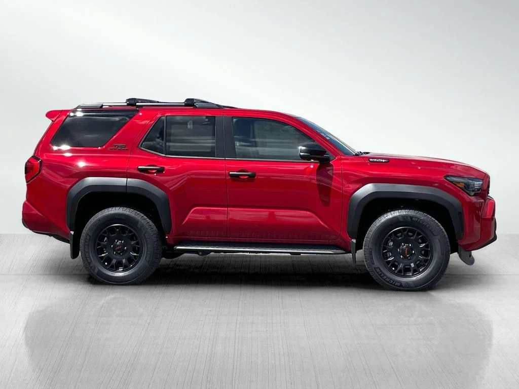 New 2026 Supersonic Red Toyota Hybrid TRD Off Road Premium image 2