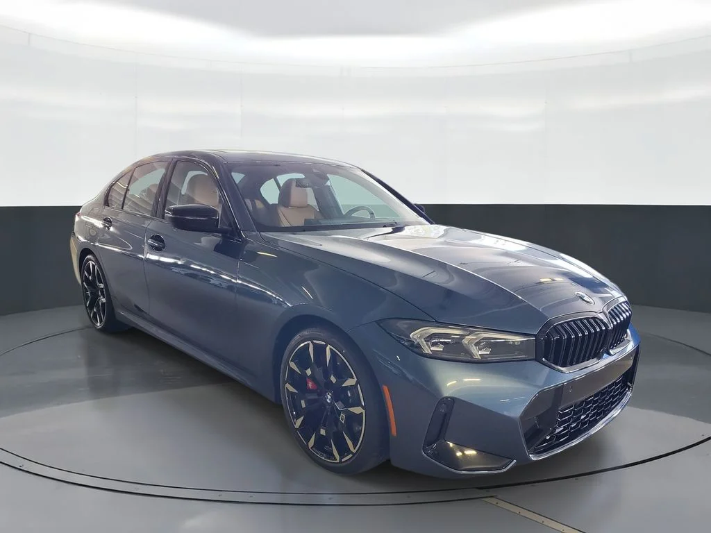 New 2026 Arctic Race Blue metallic BMW 330i image 2