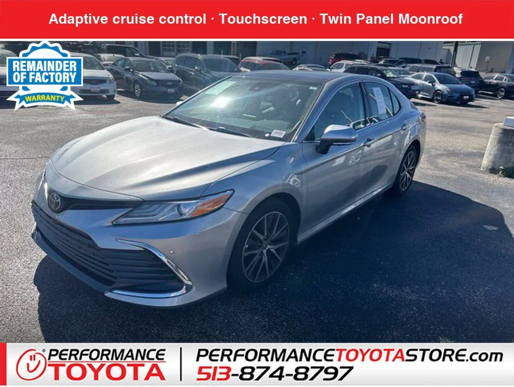 Used 2024 Celestial Silver Metallic Toyota XLE image 1