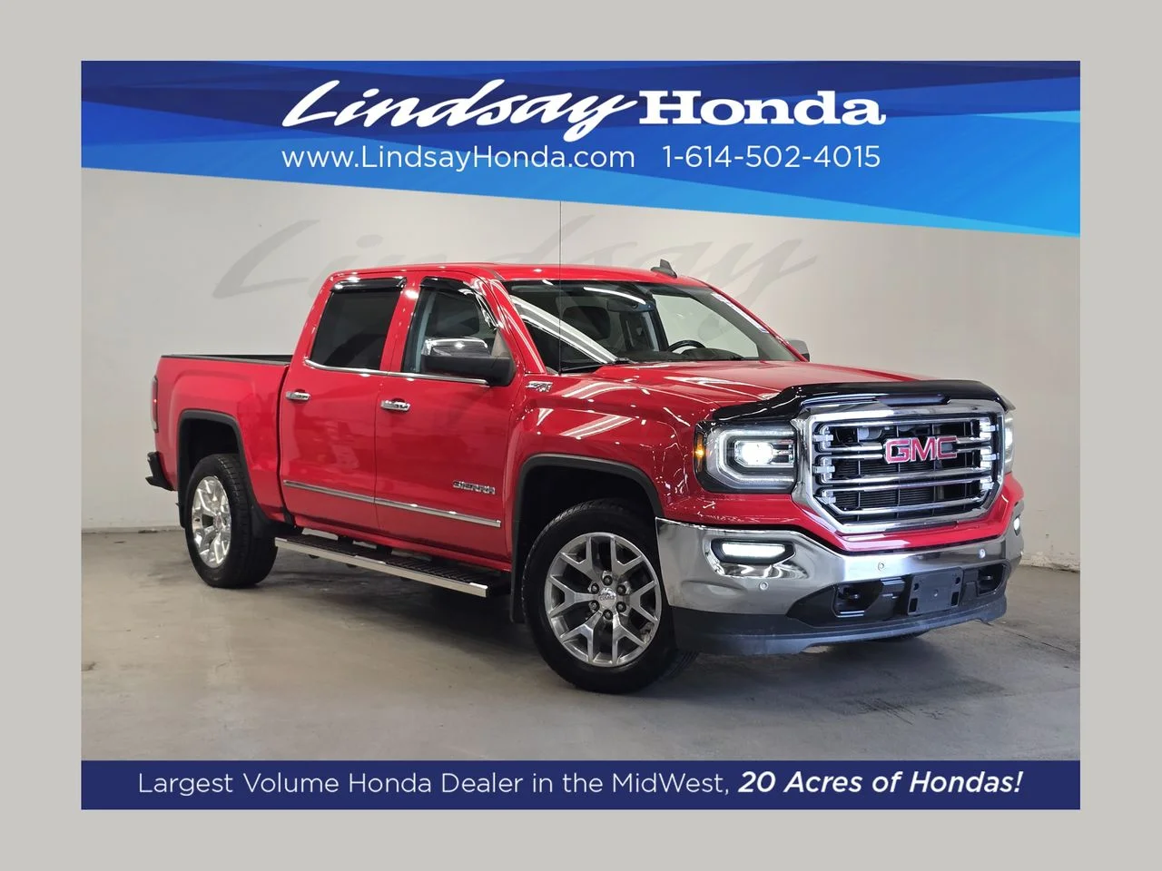 Used 2016 Cardinal Red GMC SLT image 1
