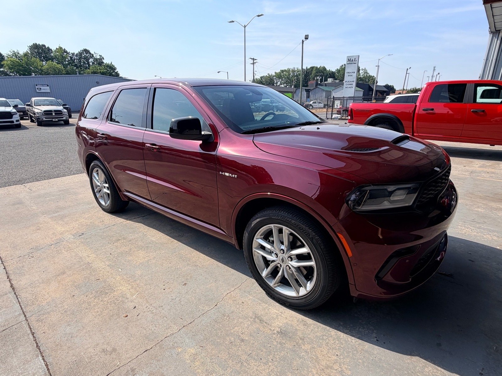 Certified Used 2023 Red Dodge R/T image 1