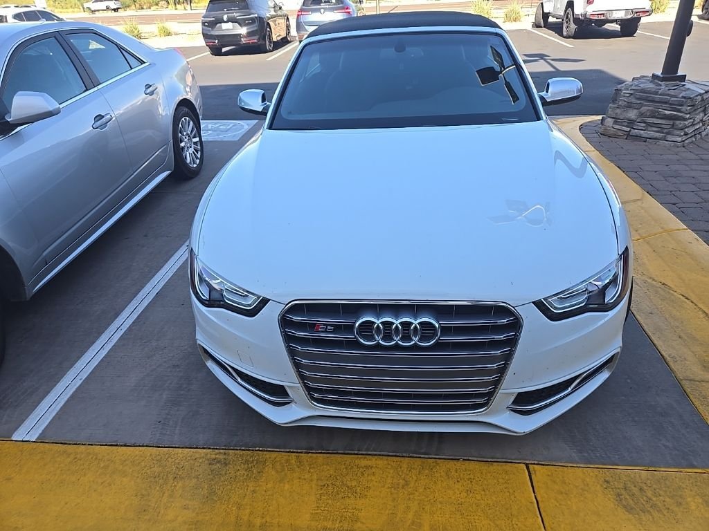 Used 2016 Glacier White Metallic/Black Roof Audi 3.0T Premium Plus image 2
