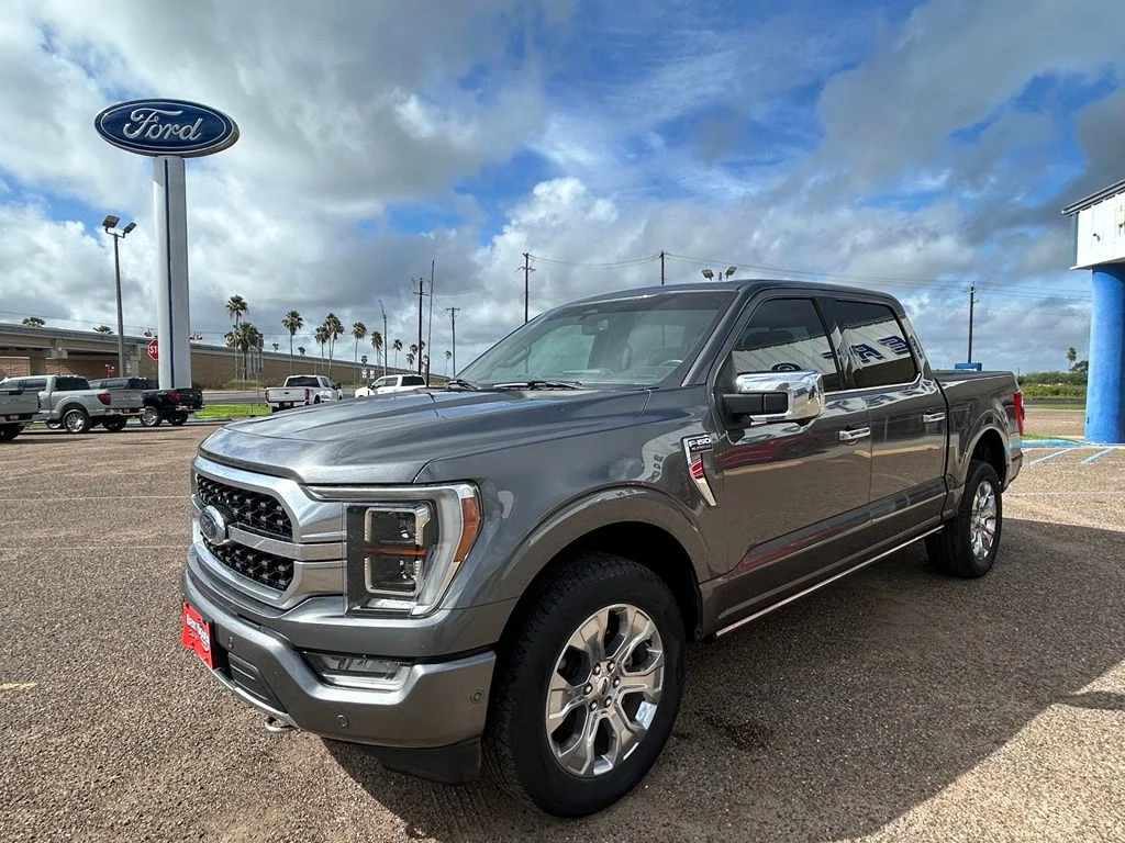 Used 2023 Gray Ford Platinum image 3