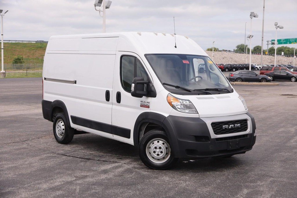 Used 2019 Bright White Clearcoat Ram 2500 High Roof 136" WB image 2