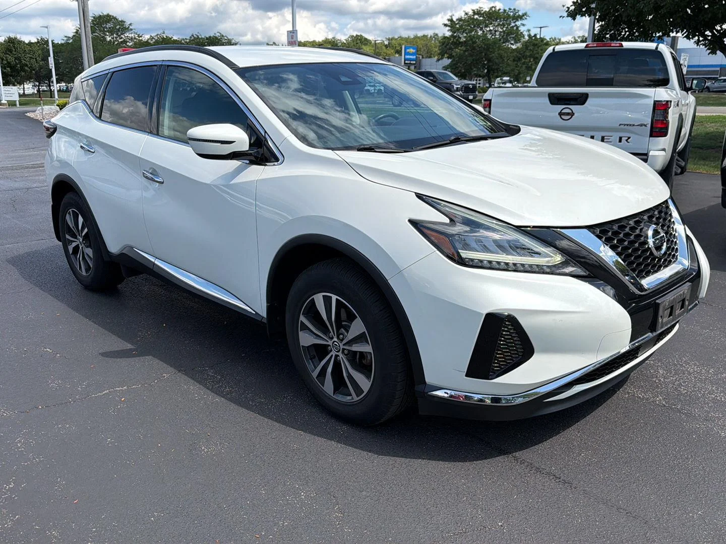 Used 2020 Pearl White Tricoat Nissan SV image 3