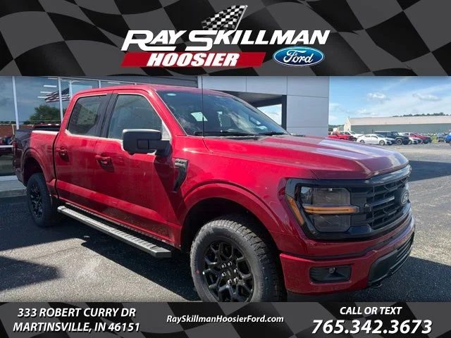 New 2026 Ruby Red Metallic Tinted Clearcoat Ford XLT image 1