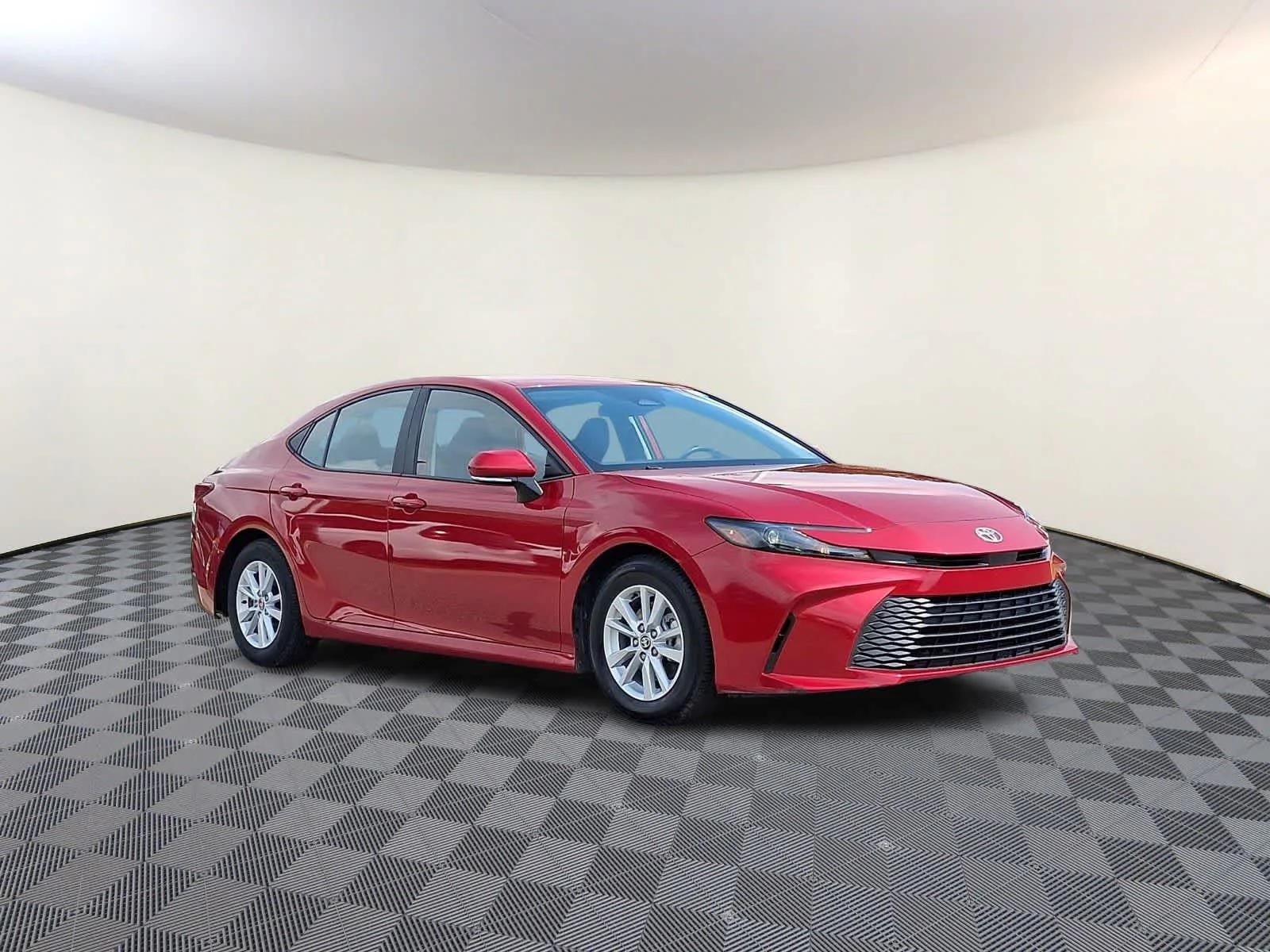 Certified Used 2025 Supersonic Red Toyota LE image 4