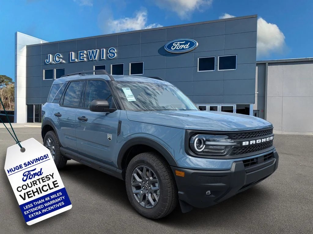 New 2026 Azure Gray Metallic Tri-Coat Ford Big Bend image 1