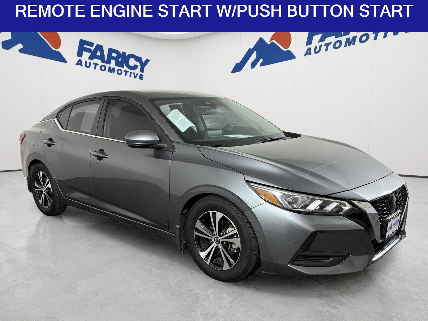 Used 2020 Gun Metallic Nissan SV image 2