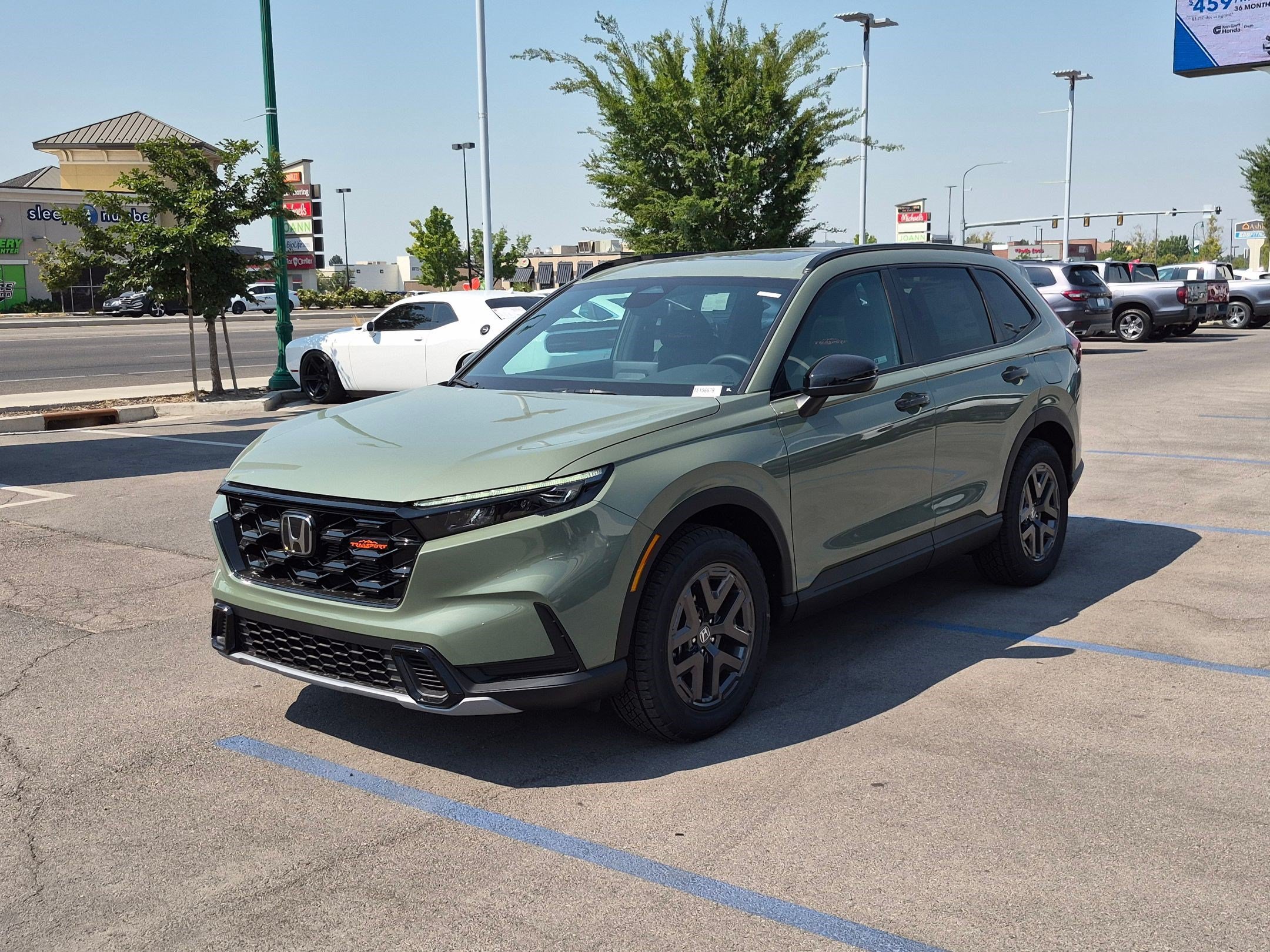 New 2026 Ash Green Metallic Honda TrailSport image 8