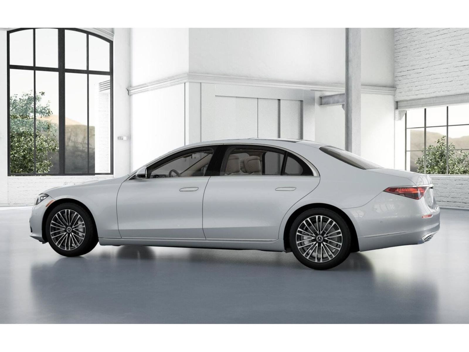 New 2026 MANUFAKTUR Moonlight White Metallic Mercedes-Benz S 580 image 45