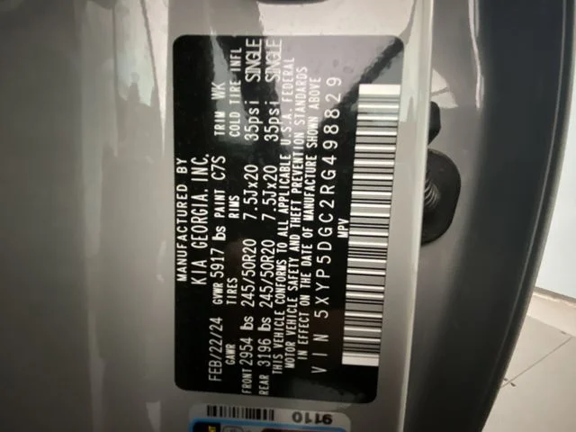 Used 2024 Gray Kia SX-Prestige X-Line image 29