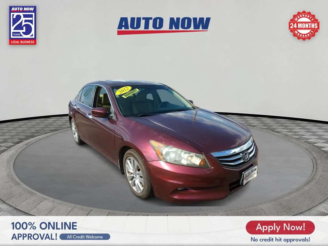 Used 2012 Maroon Honda EX-L V6 Sedan AT image 6