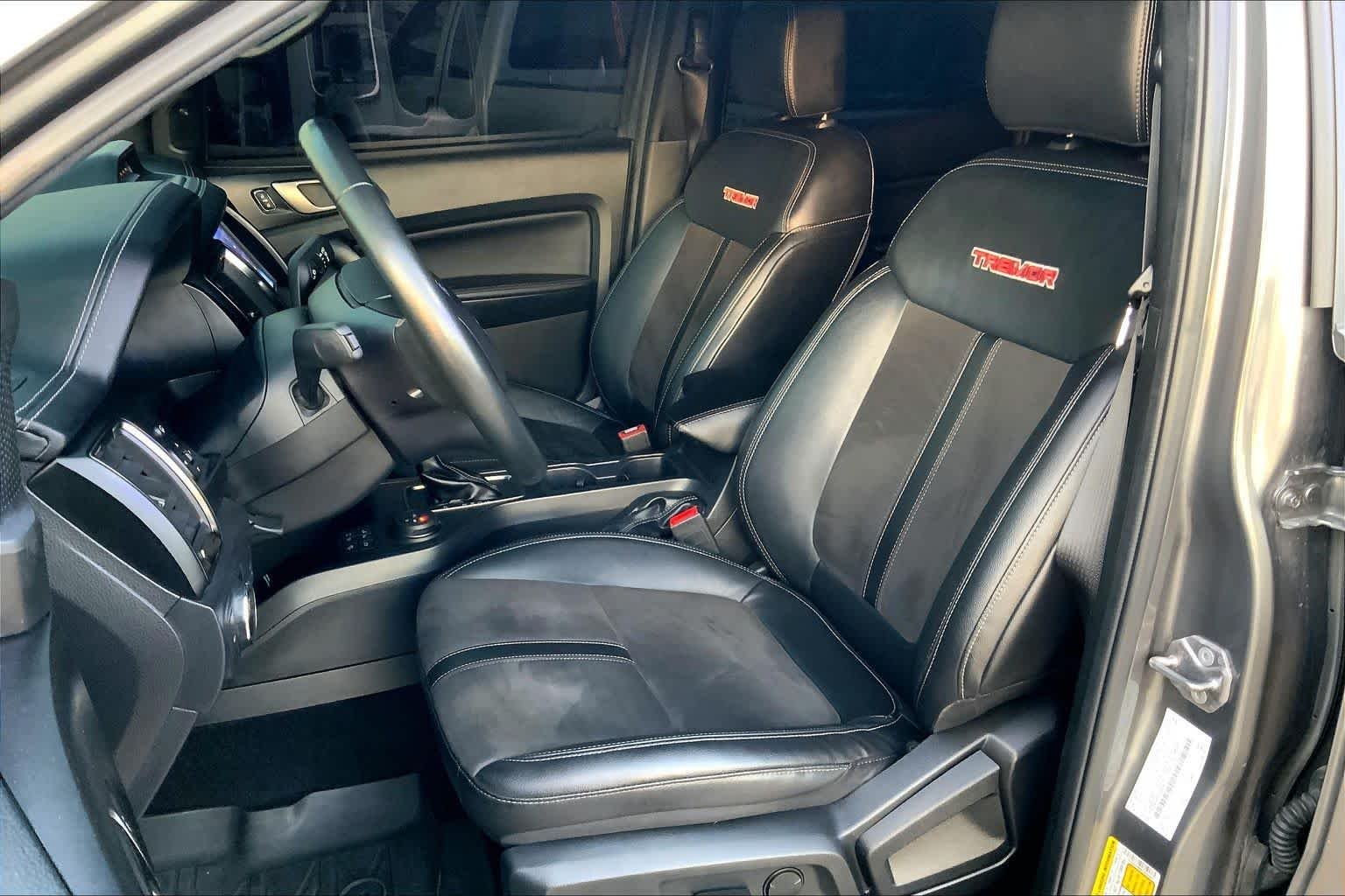 Used 2023 Carbonized Gray Metallic Ford LARIAT image 8