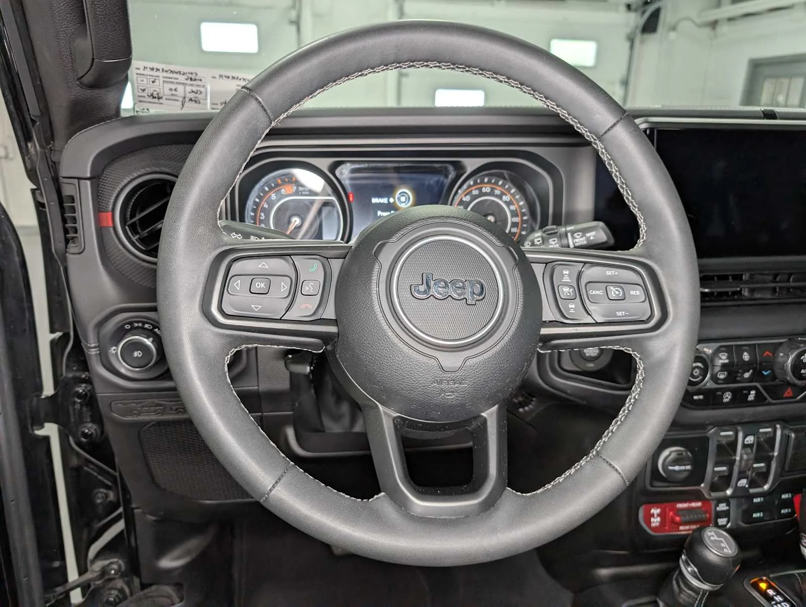 Used 2025 Black Clearcoat Jeep Rubicon image 35