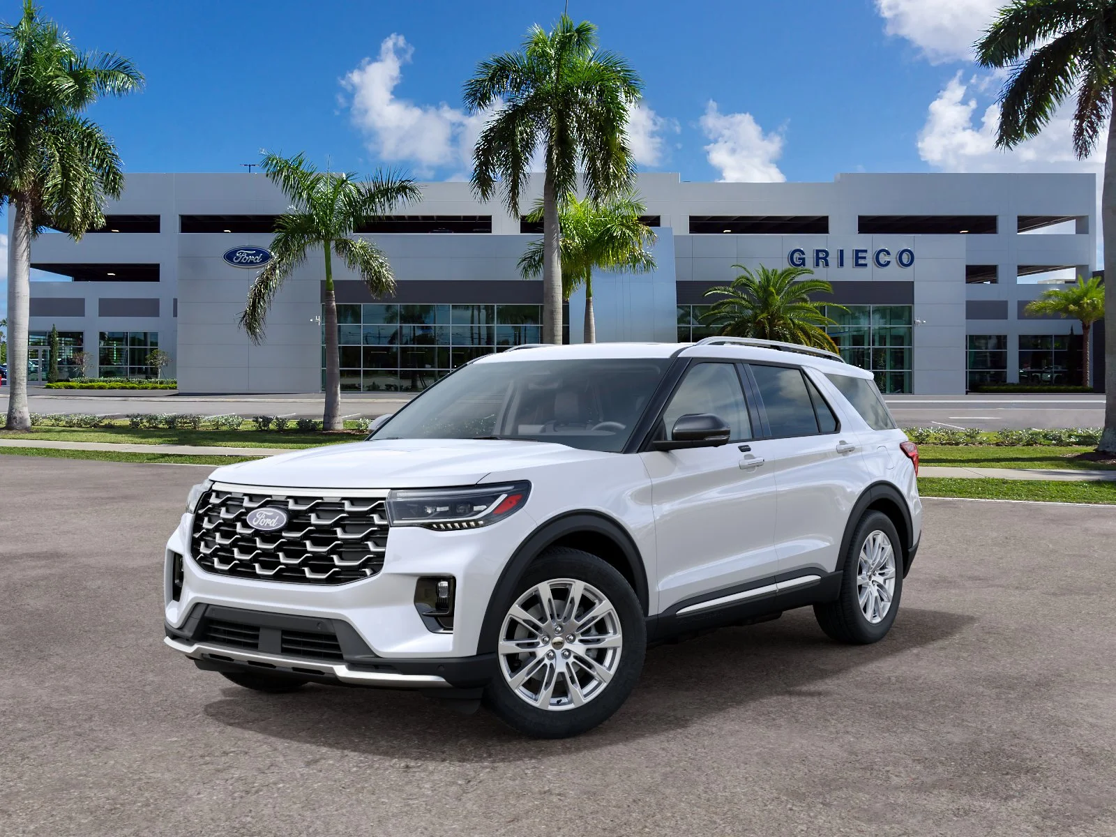 New 2027 Star White Metallic Tri-Coat Ford Platinum™ image 25
