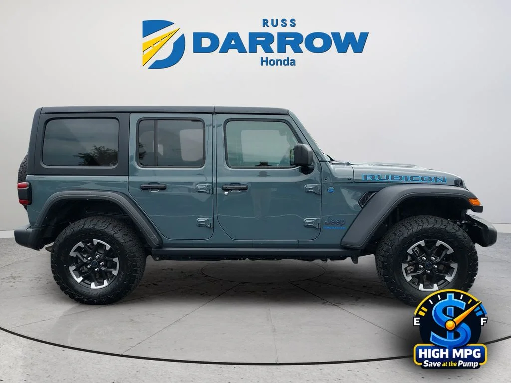 Used 2024 Gray Jeep Rubicon 4xe image 6