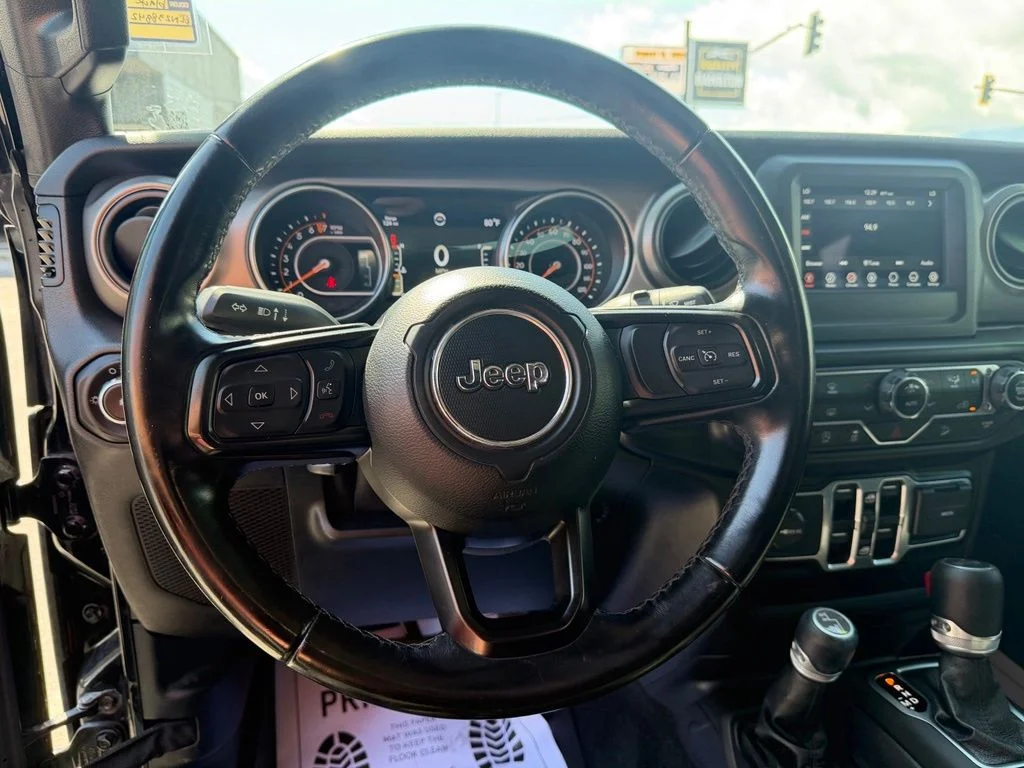 Used 2020 Black Jeep Unlimited Sport S image 12