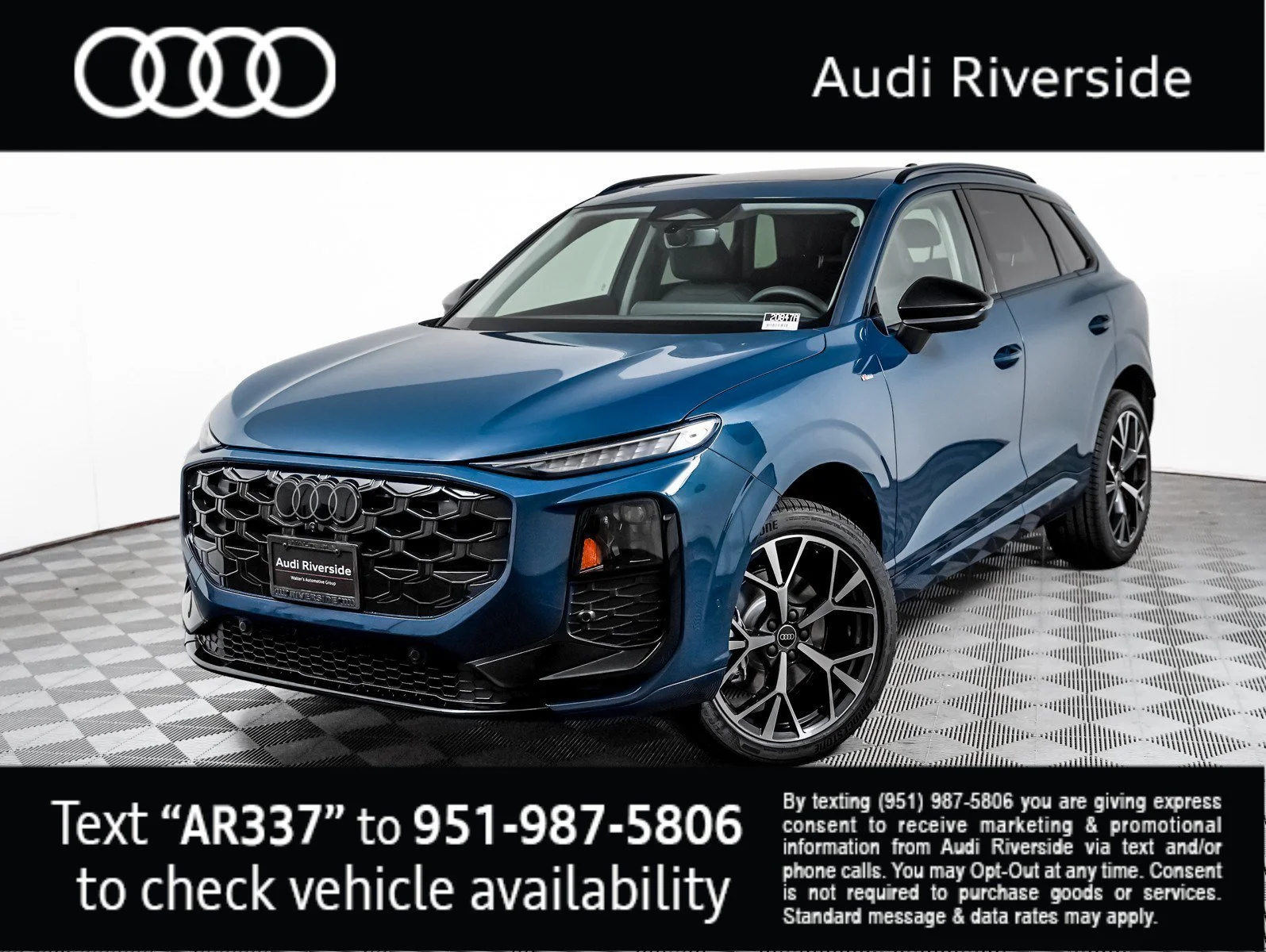 New 2026 Malpelo Blue Metallic Audi S line image 1