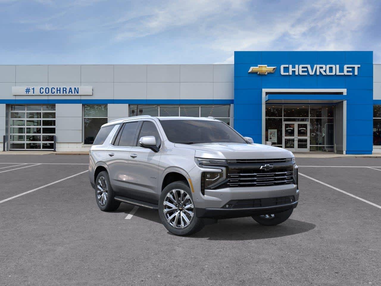 New 2026 Sterling Gray Metallic Chevrolet High Country image 1