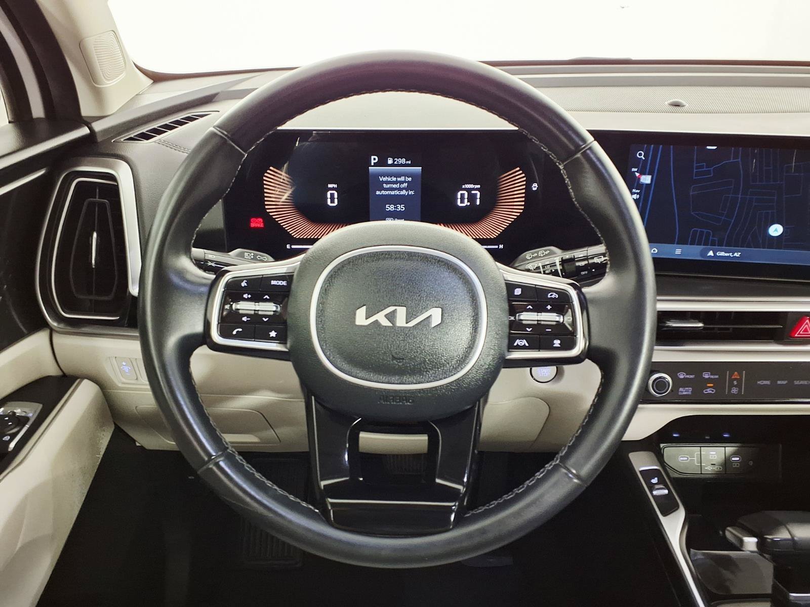 Used 2025 Glacial White Pearl Kia S image 16