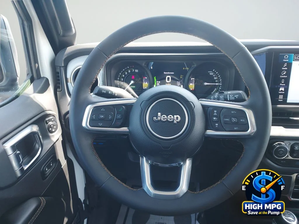 Used 2024 White Jeep Sahara 4xe image 21