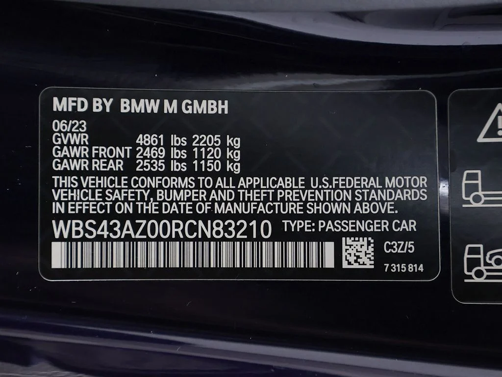 Used 2024 Blue BMW Competition image 59