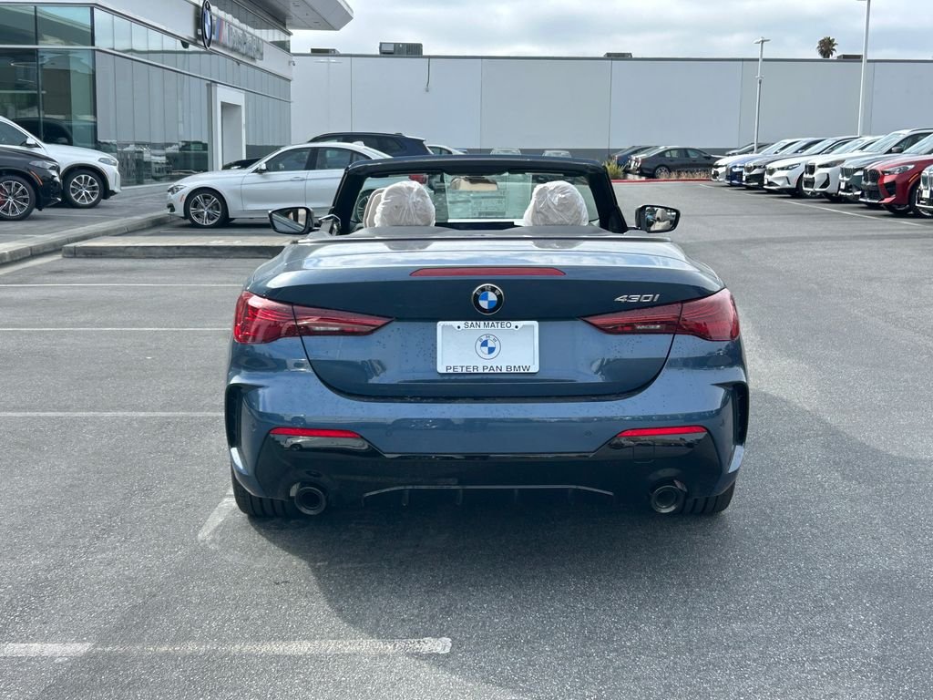 New 2027 Arctic Race Blue Metallic BMW 430i image 4